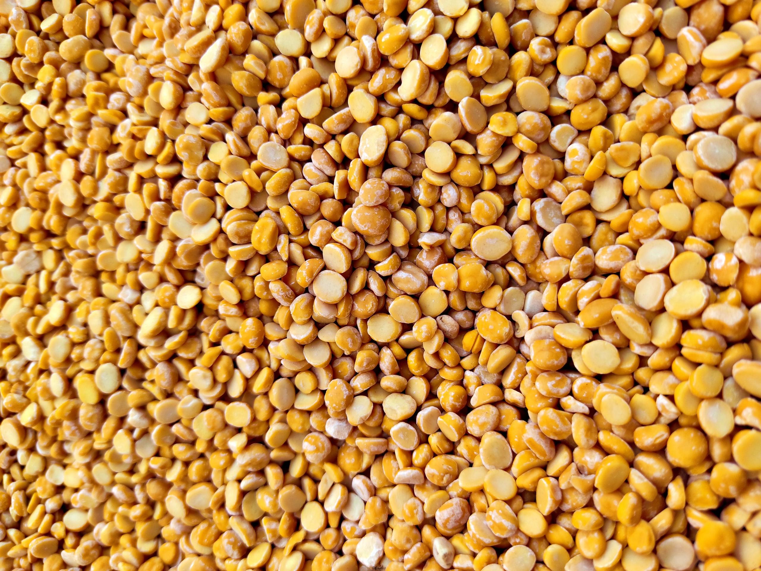yellow split peas lentils 